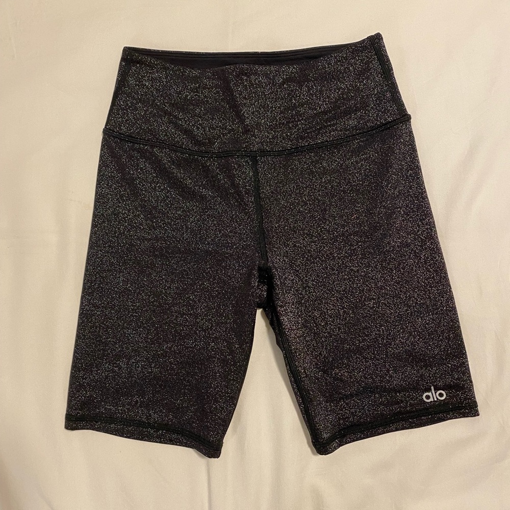 Alo Yoga Glitter Bike Short